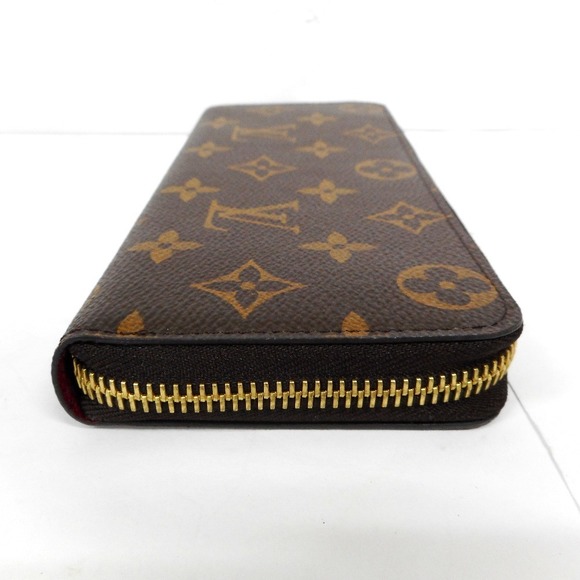 Louis Vuitton Long Wallet Monogram Portefeuille Clemence Fuchsia - Picture 3 of 11